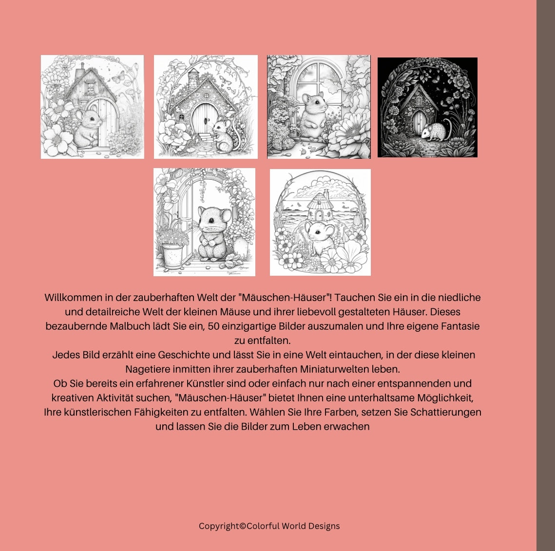 Zauberhafte Mäuschenwelt Malbuch Pdf Download