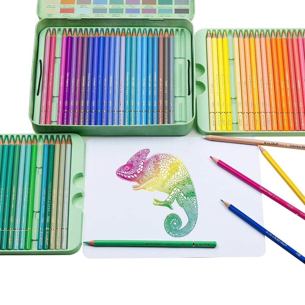 Kalour Pastell-Buntstifte Set 72 Farben