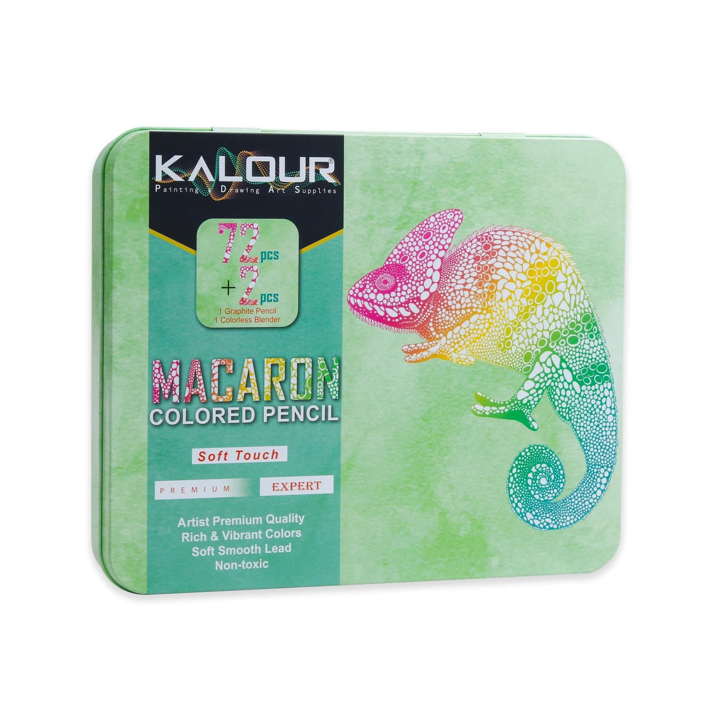 Kalour Pastell-Buntstifte Set 72 Farben