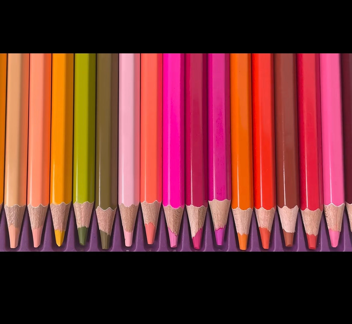 Kalour 72 Farben Set wasservermalbare Buntstifte