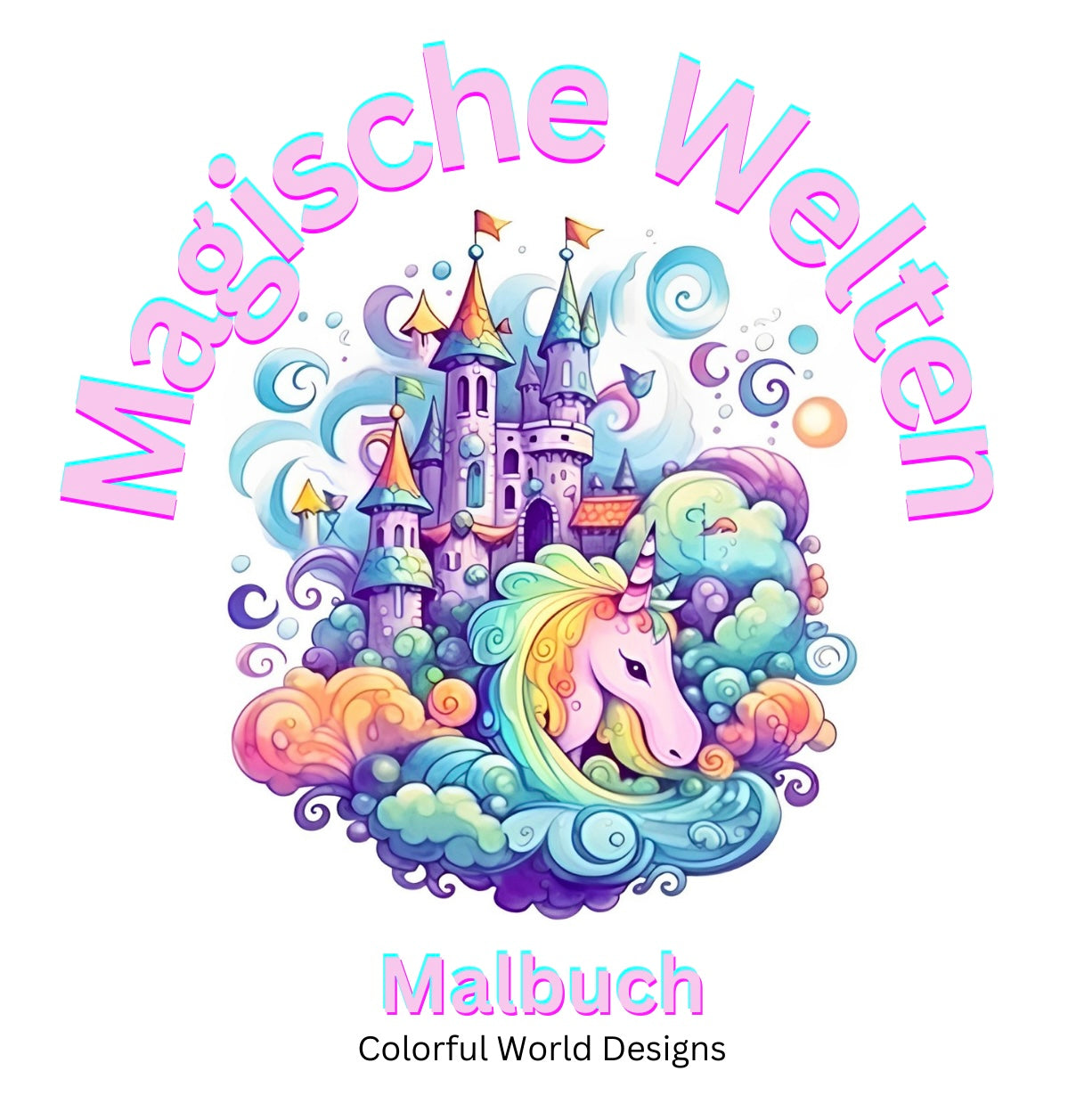 Pdf Malbuch Magische Welten