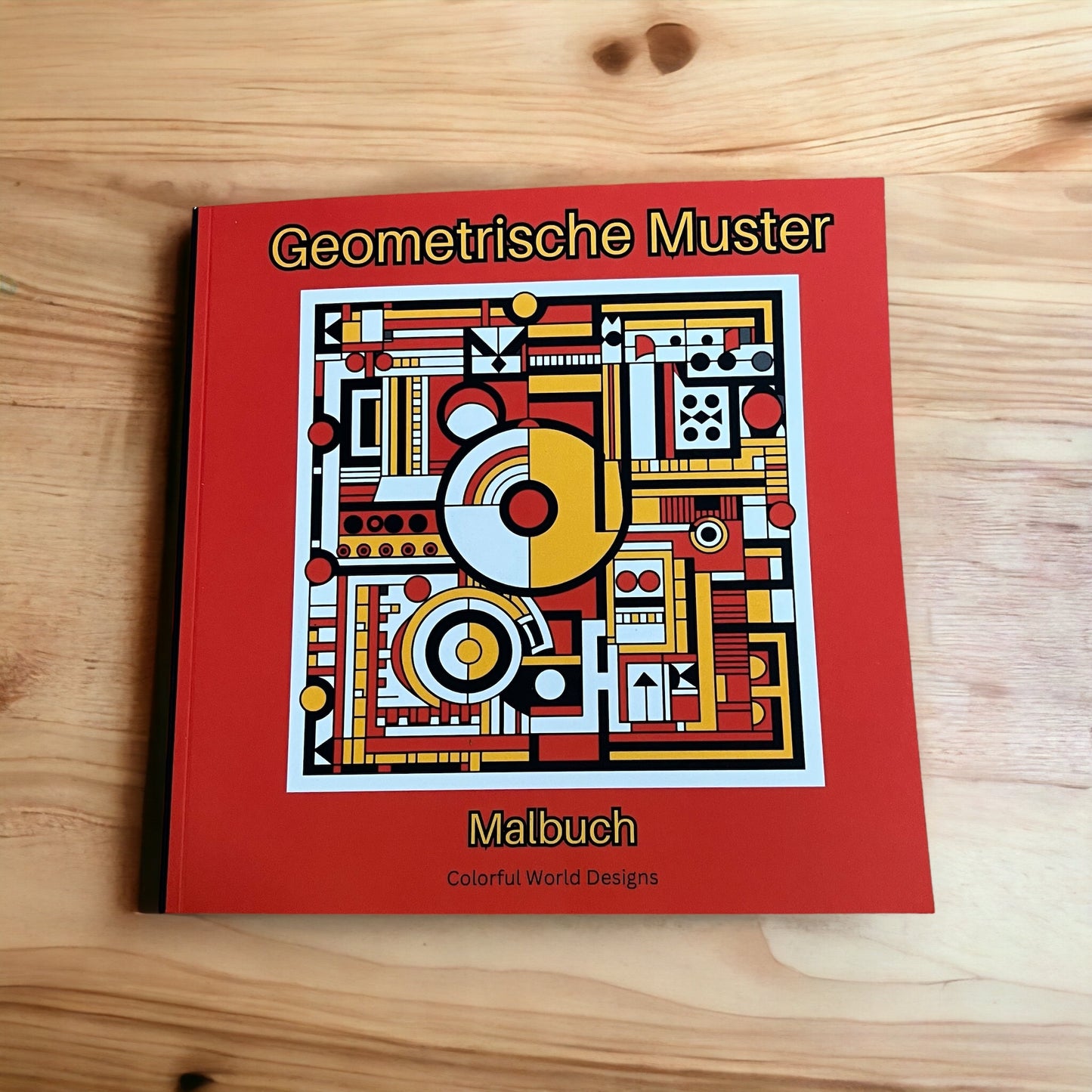 Malbuch für Erwachsene geometrische Muster