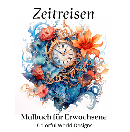 Pdf Malbuch Zeitreisen