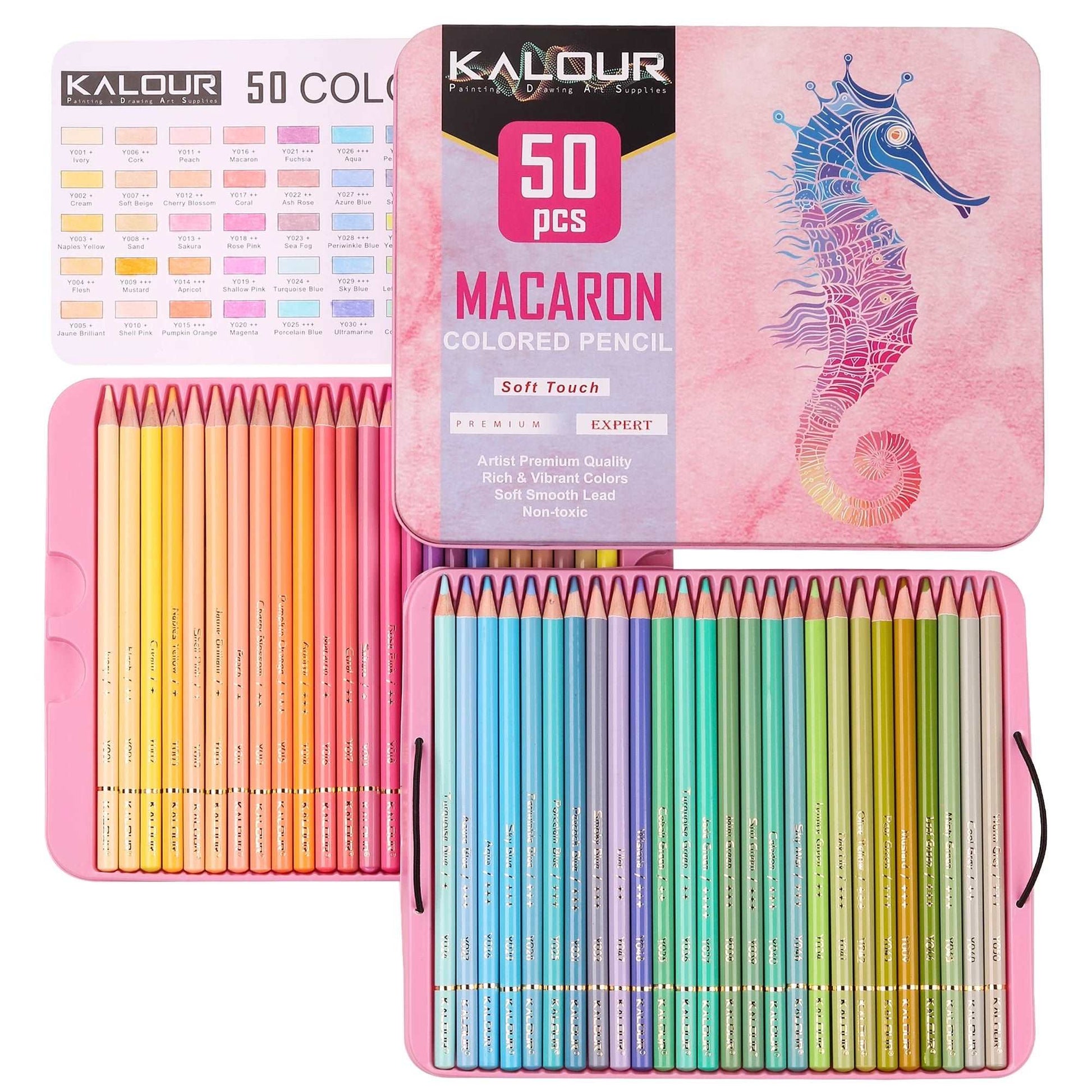 Kalour 520 Farben Buntstifte Für Erwachsene und Kinder Set – Pencil-Love