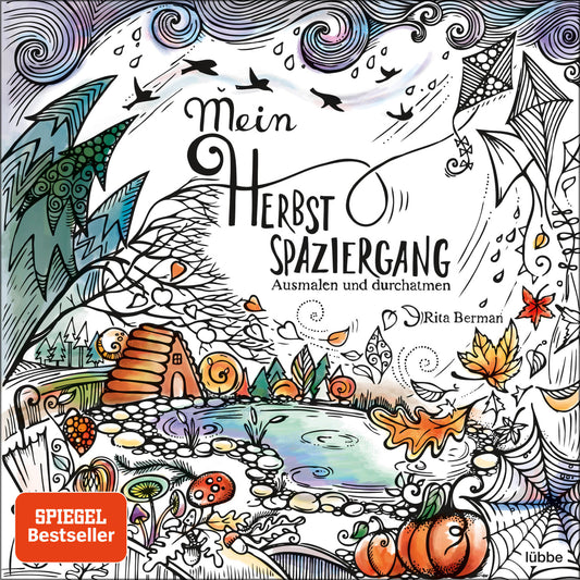 Malbuch "Mein Herbstspaziergang" von Rita Berman