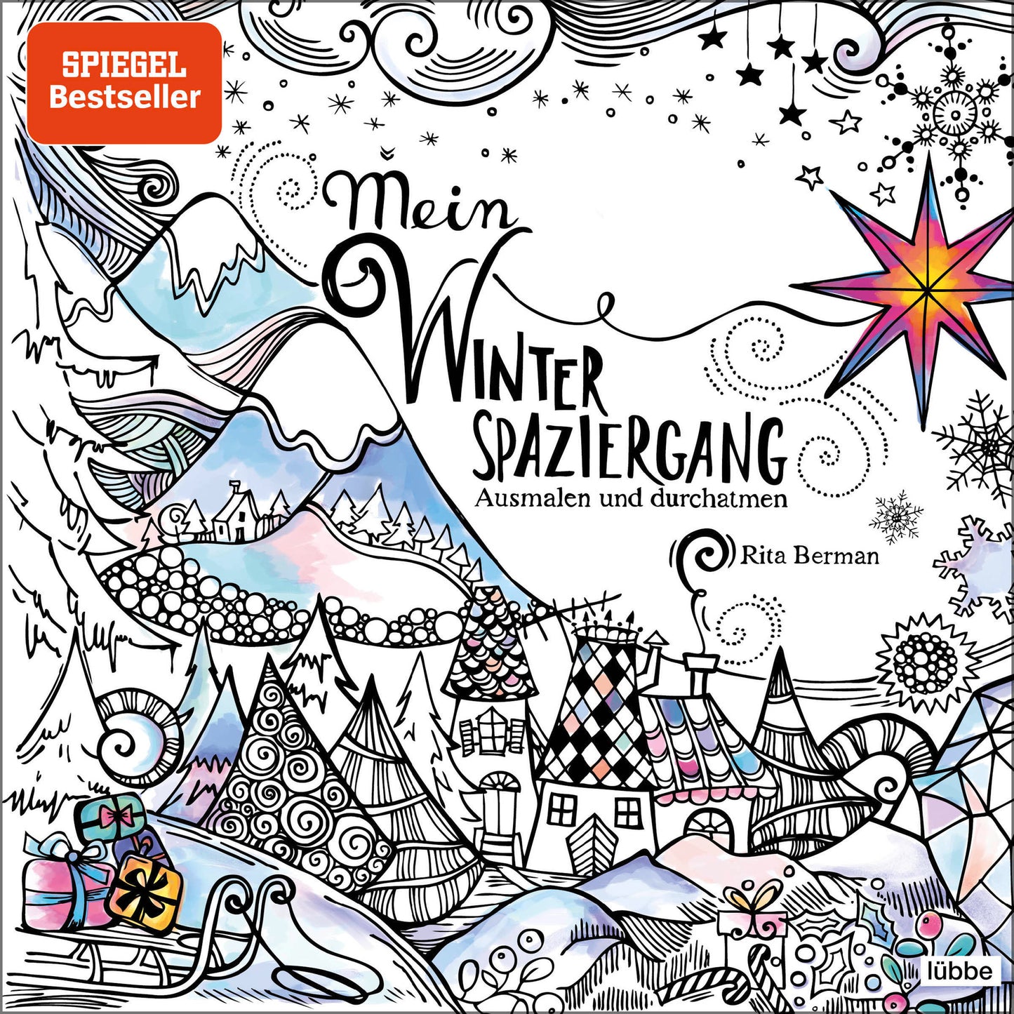 Malbuch "Mein Winterspaziergang" von Rita Berman